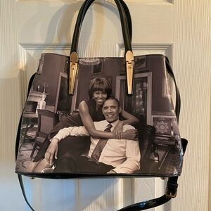 Mezon Handbag Featuring The Obamas